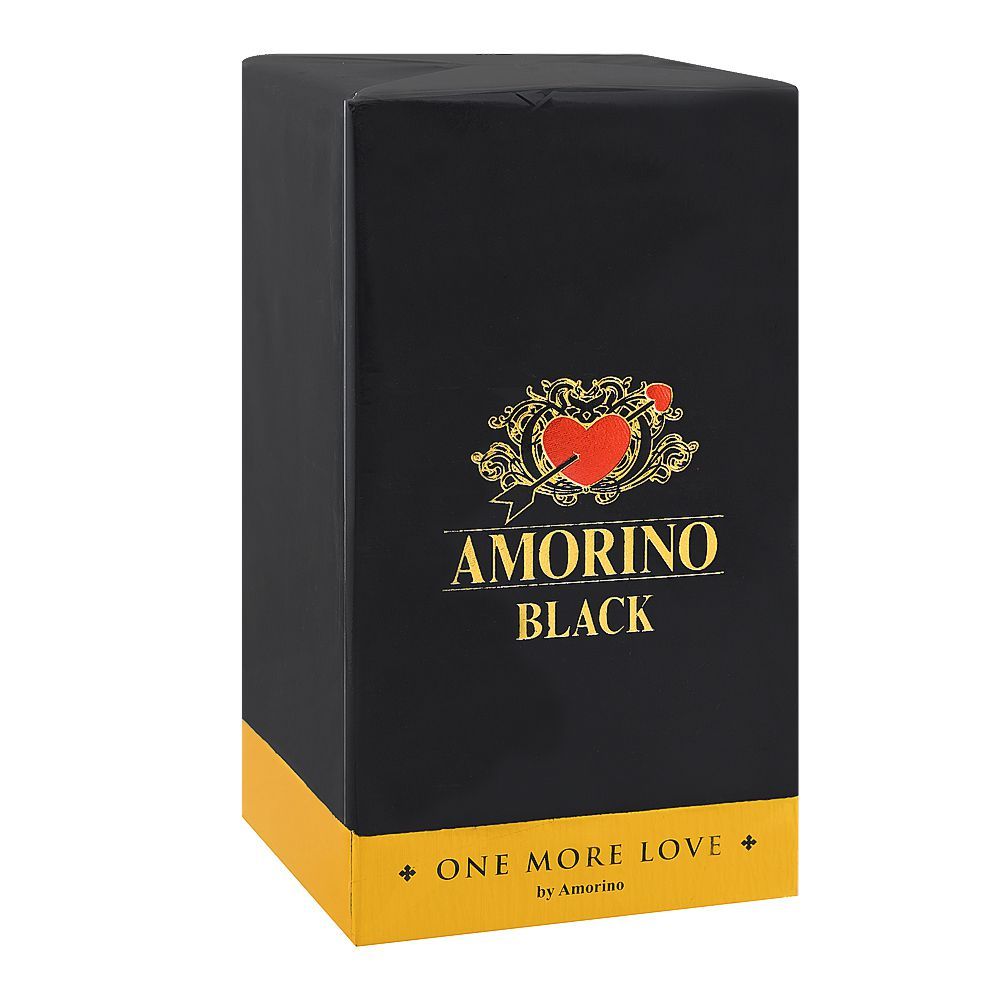 Amorino Black One More Love, Eau De Parfum, 100ml | France | Fragrance For Men & Women