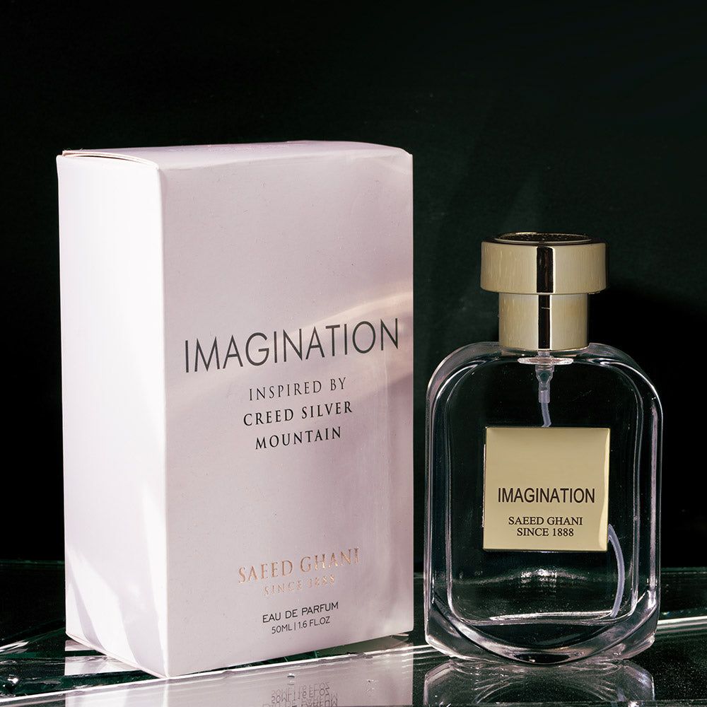 Saeed Ghani Imagination Perfume Inspired By Creed Silver Mountain, Eau de Parfum, 50ml | Nationwide | Fragrance For Men