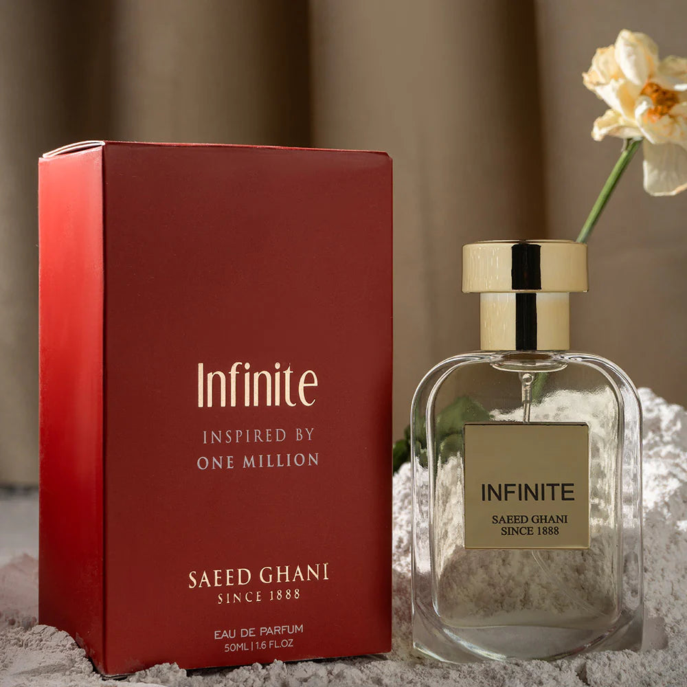 Saeed Ghani Infinite Perfume Inspired By One Million, Eau de Parfum, 50ml | Nationwide | Fragrance For Men
