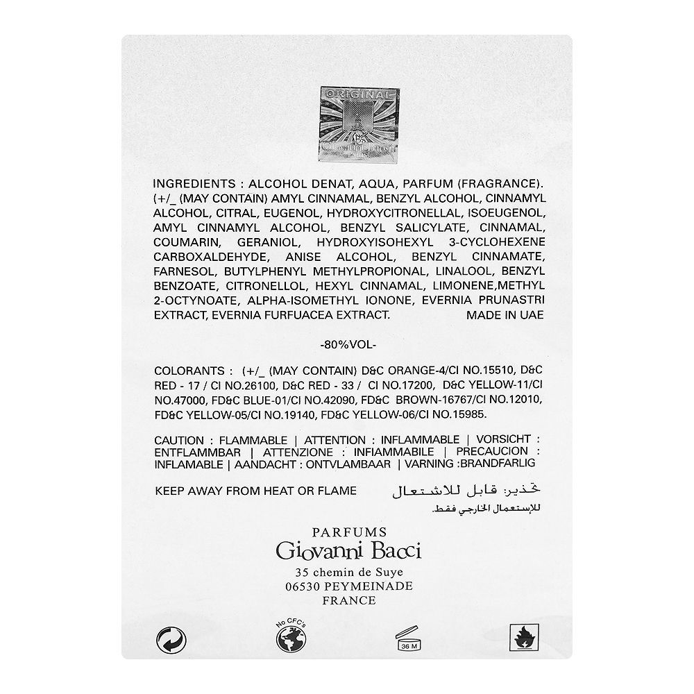 Giovanni Bacci Vertis, Eau De Parfum, 100ml | United Arab Emirates | Fragrance For Women