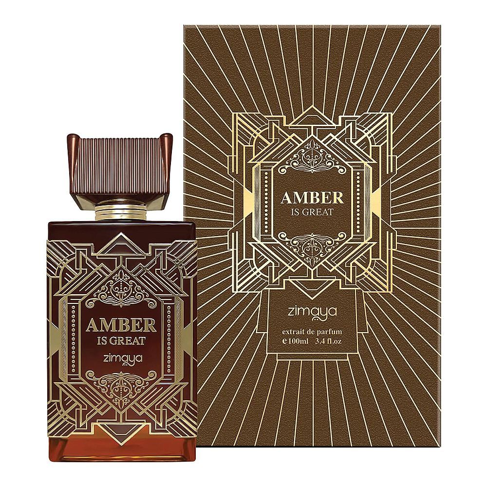 Zimaya Amber Is Great, Eau De Parfum, 100ml | United Arab Emirates | Fragrance For Men & Women