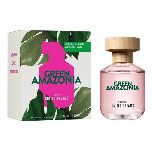 United Colors Of Benetton Green Amazonia, Eau de Toilette, 80ml | Spain | Fragrance For Women