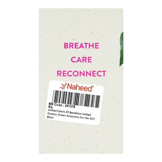 United Colors Of Benetton Green Amazonia, Eau de Toilette, 80ml | Spain | Fragrance For Women