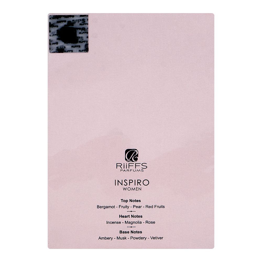 Riiffs Inspiro Women, Eau De Parfum, 100ml | United Arab Emirates | Fragrance For Women