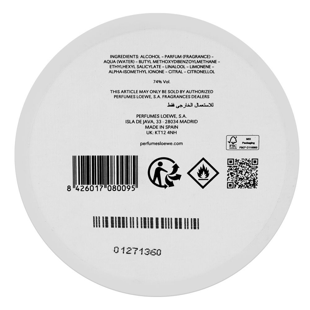 Loewe Paula's Ibiza Cosmic, Eau de Parfum, 100ml | Spain | Fragrance For Men & Women