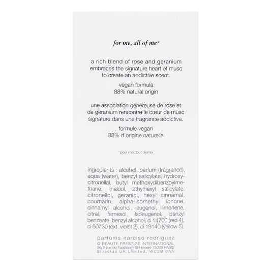 Narciso Rodriguez All Of Me, Eau de Parfum, 90ml | France | Fragrance For Women
