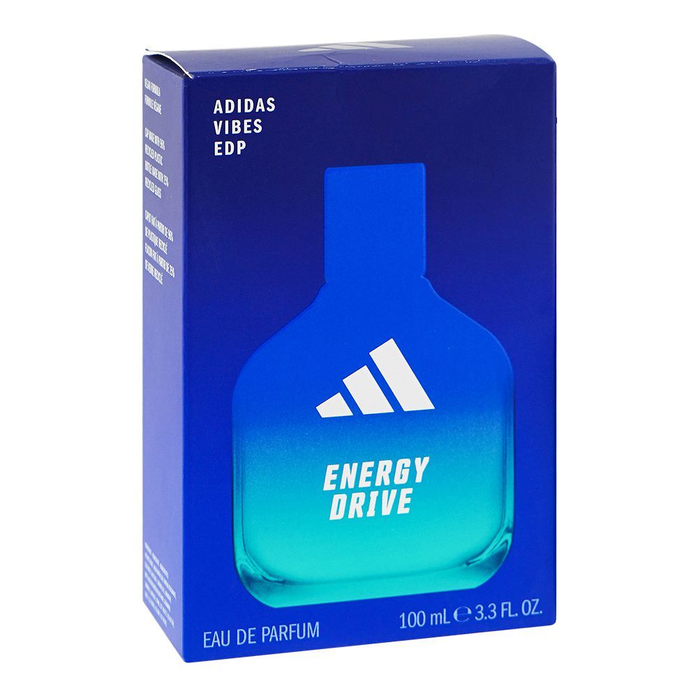Adidas Vibes Energy Drive, Eau de Parfum, 100ml | Spain | Fragrance For Men & Women