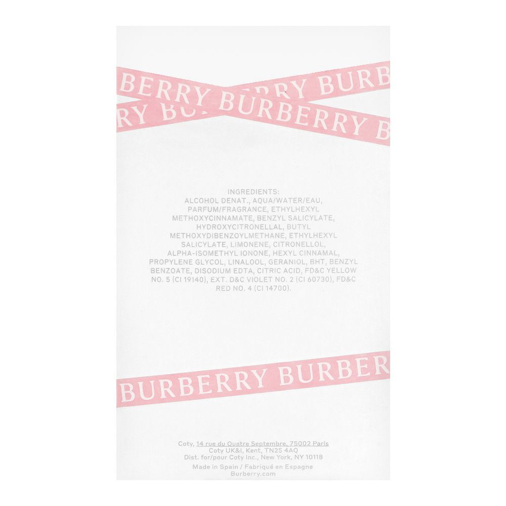 Burberry Her Blossom, Eau de Toilette, 100ml | France | Fragrance For Men