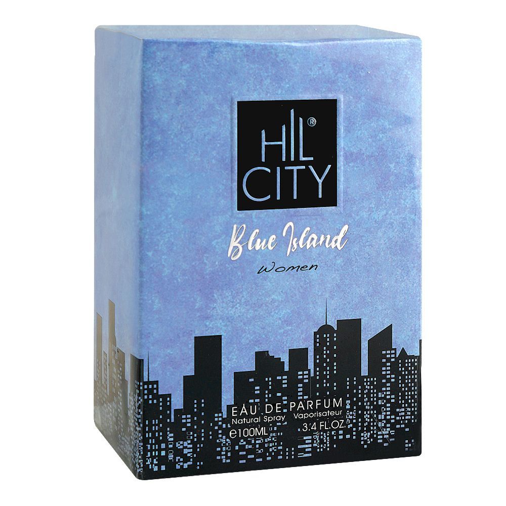 Hill City Blue Island Women, Eau De Parfum, 100ml | United Arab Emirates | Fragrance For Women