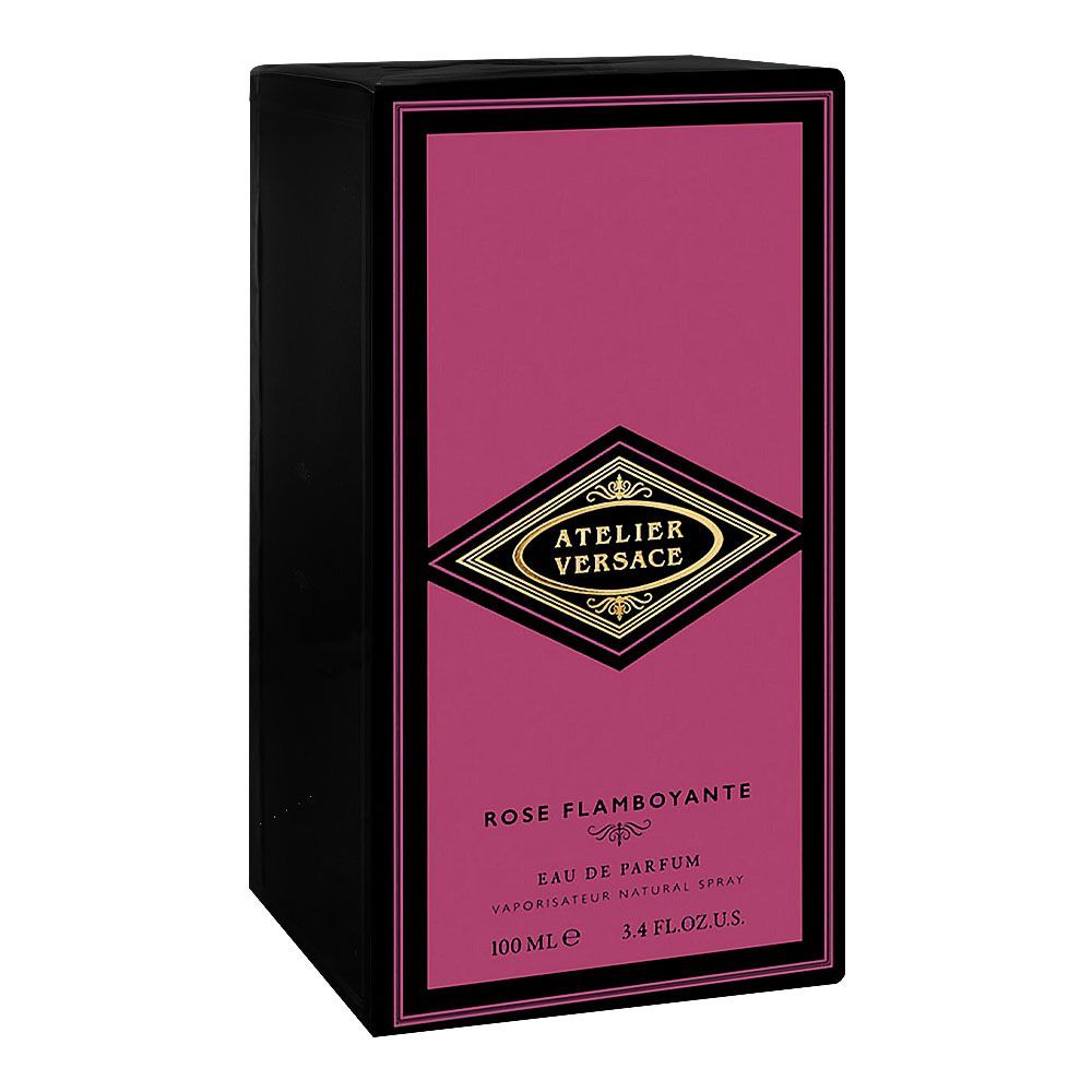 Versace Atelier Rose Flamboyante, Eau De Parfum, 100ml | Italy | Fragrance For Men & Women