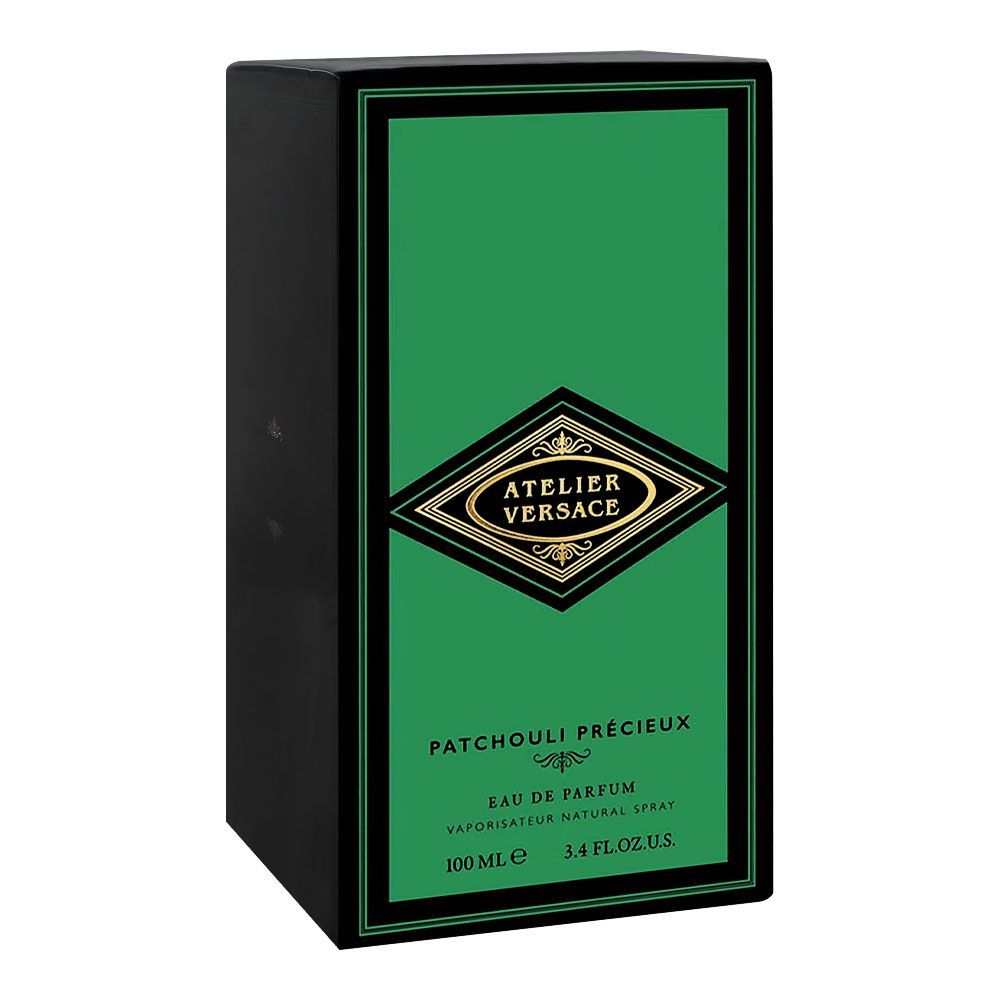 Versace Atelier Patchouli Precieux, Eau De Parfum, 100ml | Italy | Fragrance For Men & Women