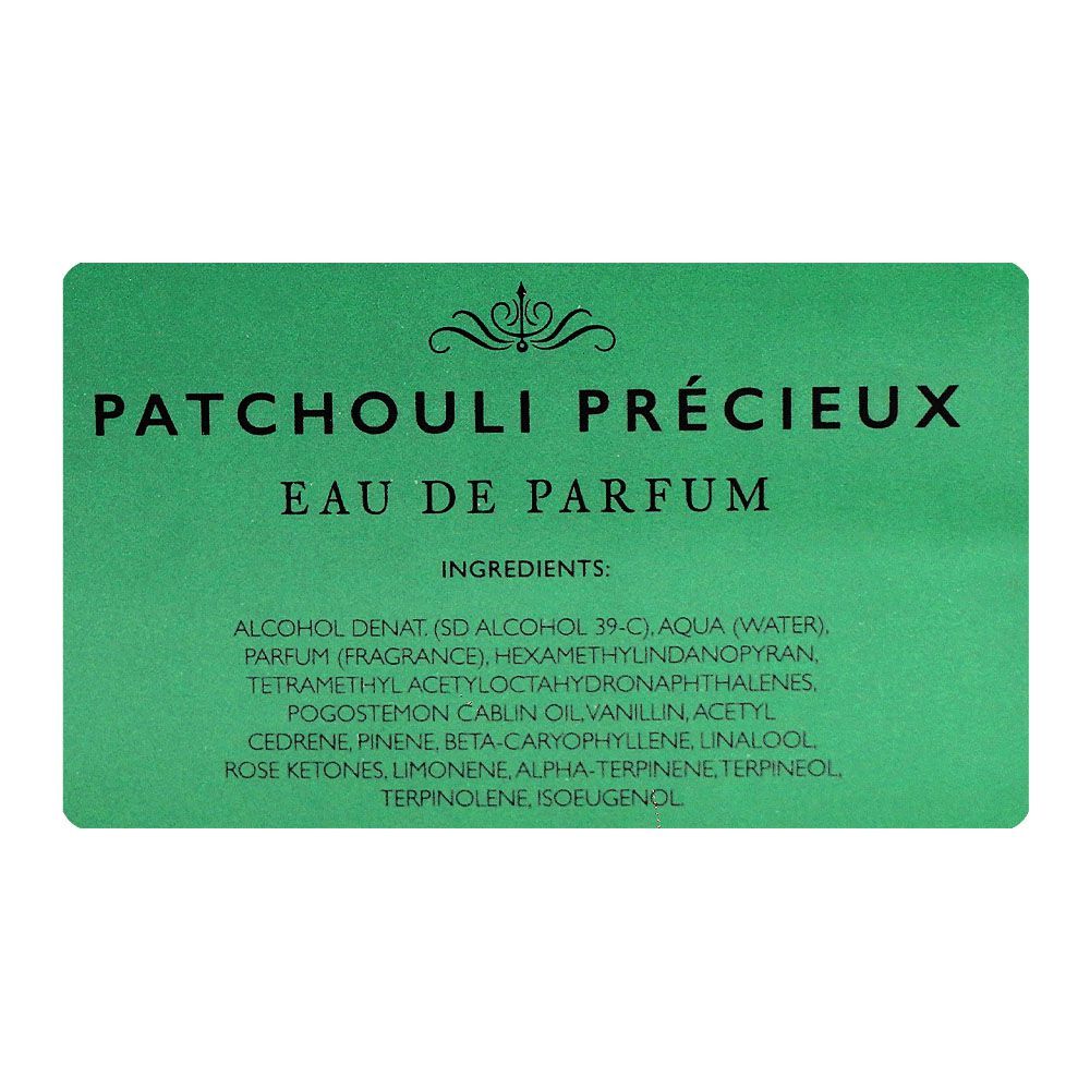 Versace Atelier Patchouli Precieux, Eau De Parfum, 100ml | Italy | Fragrance For Men & Women