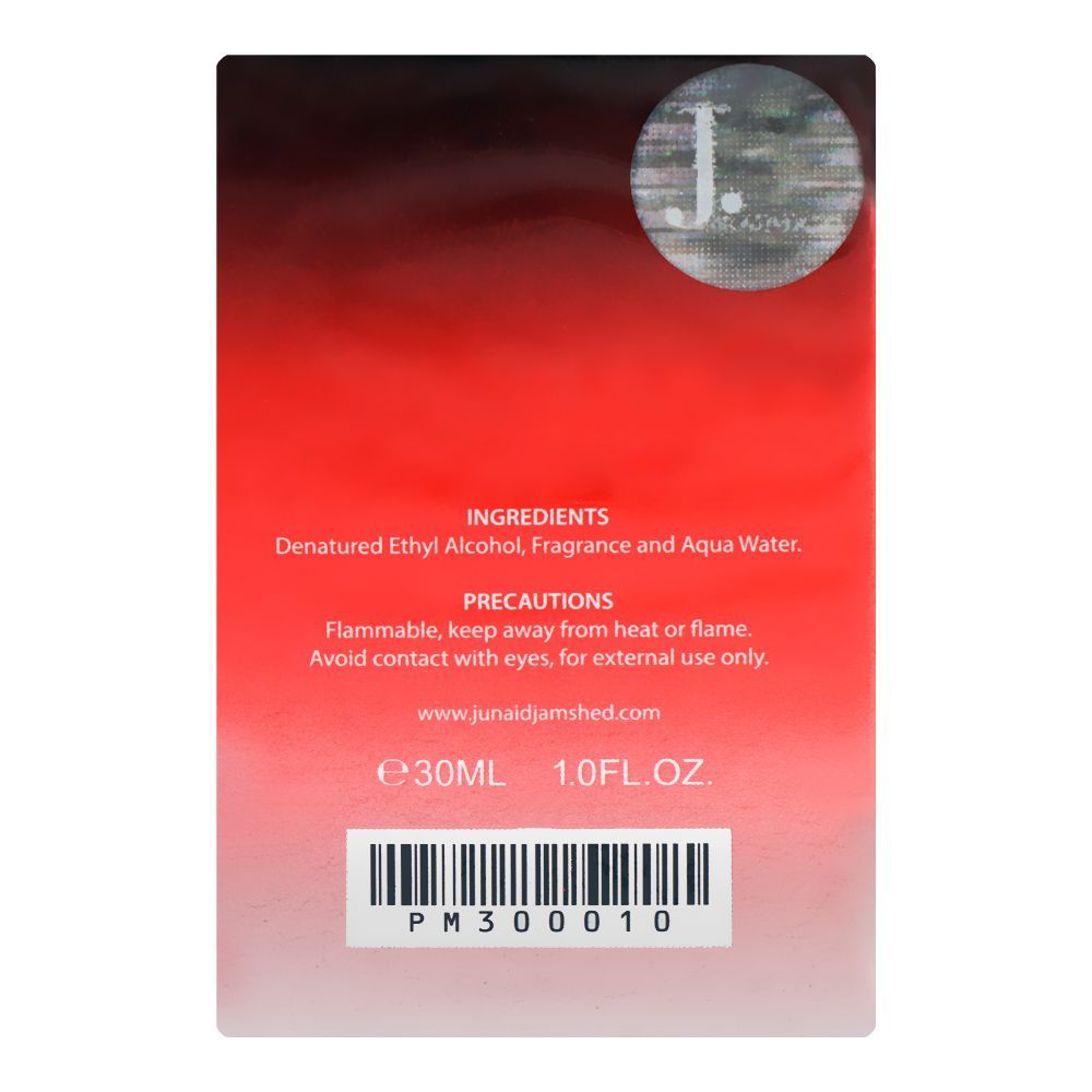 Junaid Jamshed J. Khumar Red, Eau De Parfum, 30ml | Nationwide | Fragrance For Men
