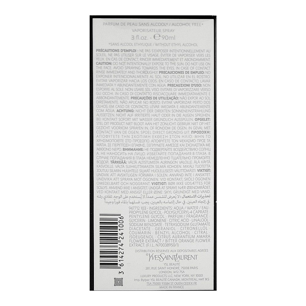 YSL Libre L'Eau Nue Parfum De Peau, 90ml | France | Fragrance For Women