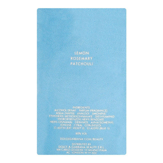 Dolce & Gabbana Light Blue Pour Homme, Eau de Toilette, 100ml | Italy | Fragrance For Men