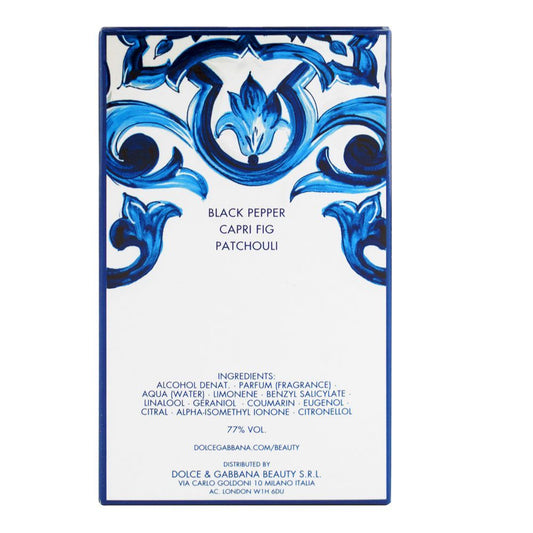 Dolce & Gabbana Light Blue Capri In Love Pour Homme, Eau De Parfum, 100ml | Italy | Fragrance For Men
