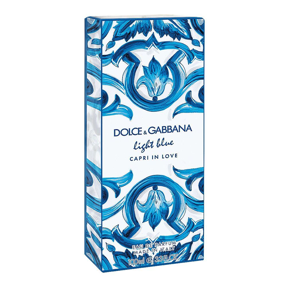 Dolce & Gabbana Light Blue Capri In Love Pour Femme, Eau De Parfum, 100ml | Italy | Fragrance For Women