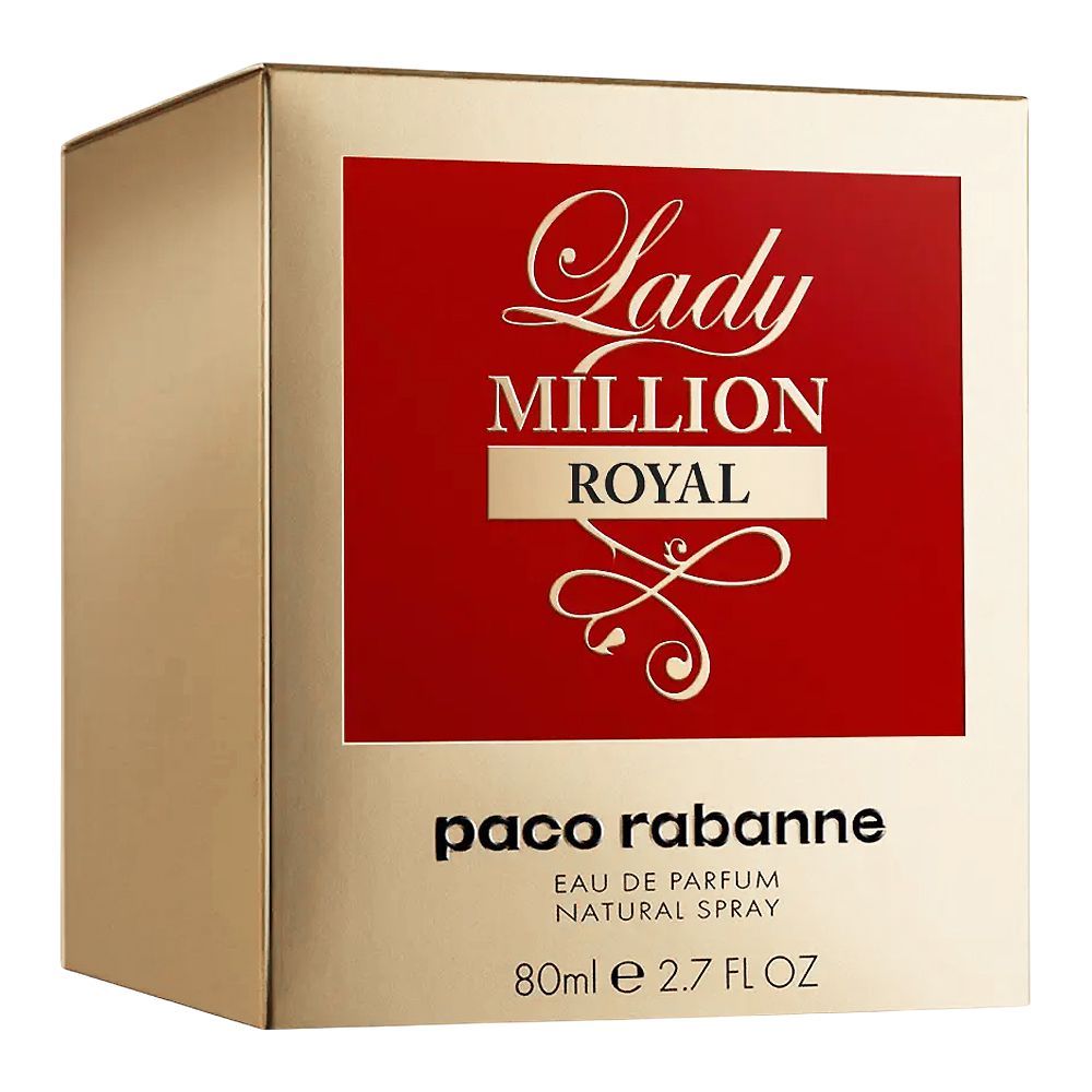 Paco Rabanne Lady Million Royal, Eau De Parfum, 80ml | France | Fragrance For Women
