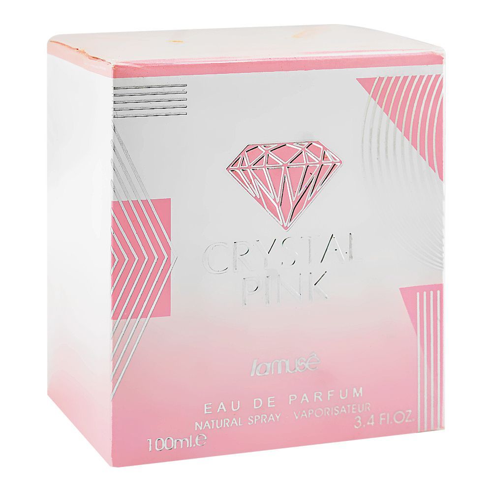 Lattafa Lamuse Crystal Pink, Eau De Parfum, 100ml | United Arab Emirates | Fragrance For Women