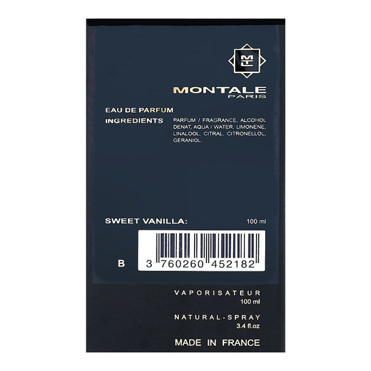 Montale Sweet Vanilla, Eau De Parfum, 100ml | France | Fragrance For Men & Women
