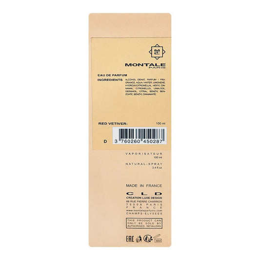 Montale Red Vetiver, Eau De Parfum, 100ml | France | Fragrance For Men