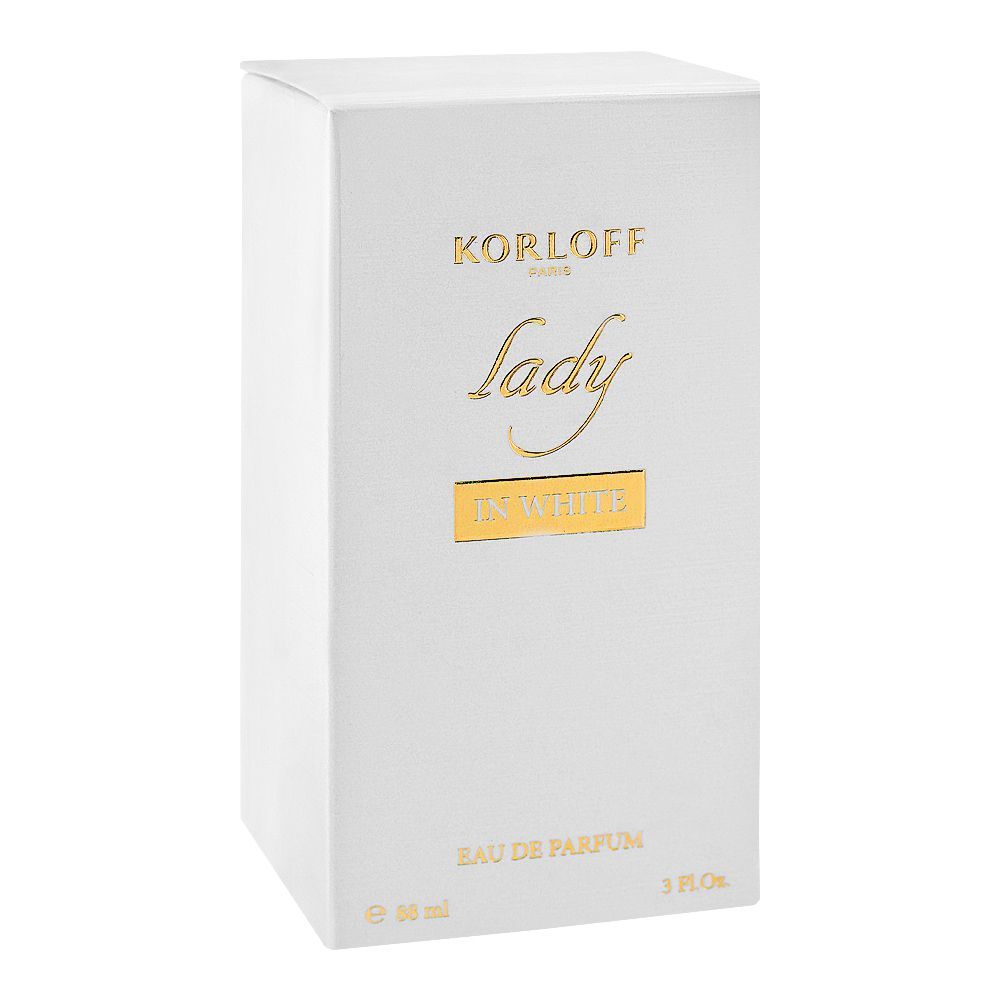 Korloff Lady In White, Eau De Parfum, 88ml | France | Perfume For Women
