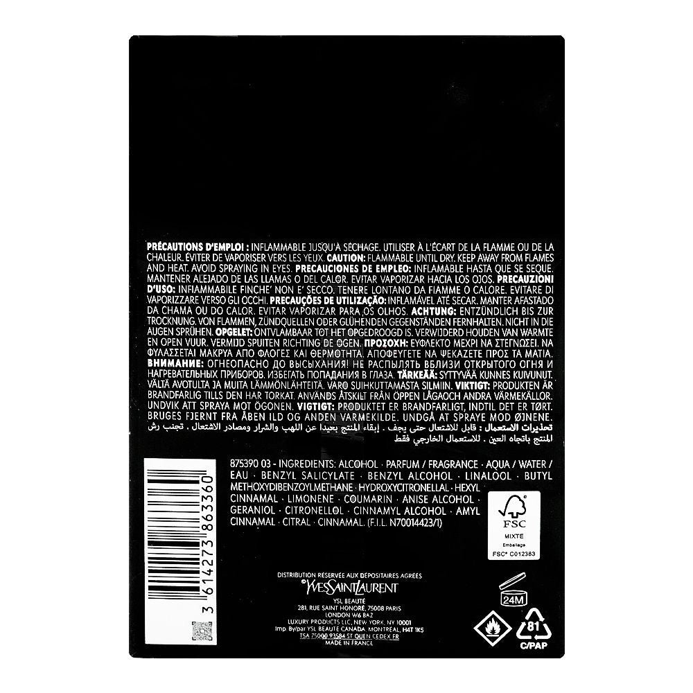 Yves Saint Laurent Black Opium Le Parfum, 90ml | France | Fragrance For Women