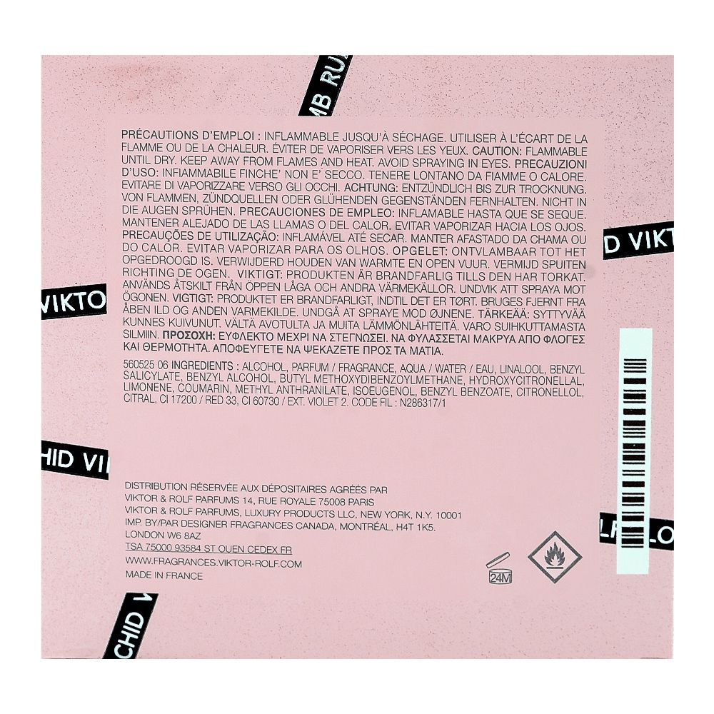 Viktor & Rolf Flower Bomb Ruby Orchid, Eau De Parfum, 100ml | France | Fragrance For Women