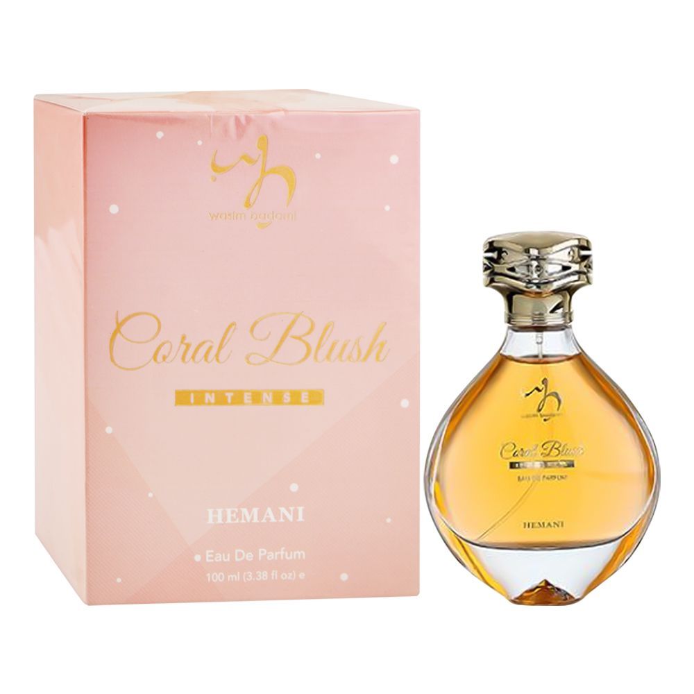 Hemani Coral Blush Intense, Eau De Parfum, 100ml | United States | Fragrance For Women