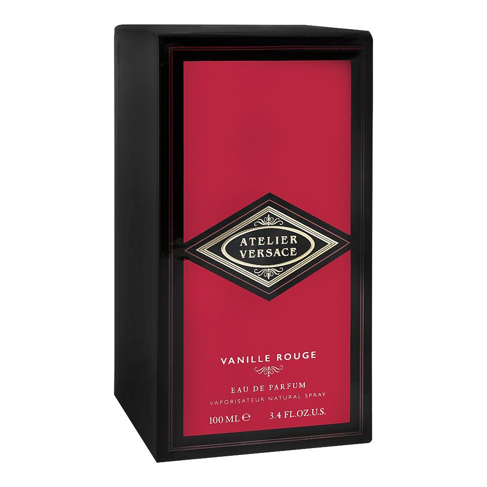 Versace Atelier Vanille Rouge, Eau De Parfum, 100ml | Italy | Fragrance For Men & Women