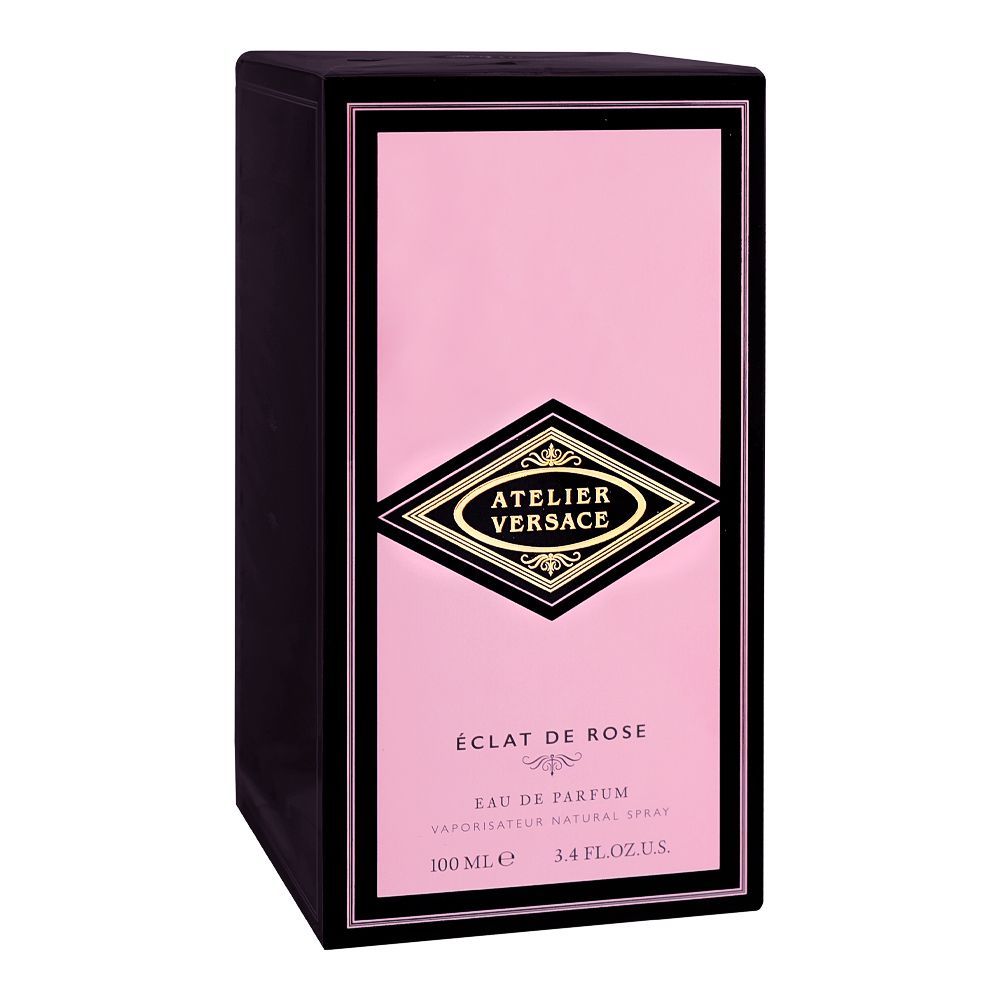 Versace Atelier Eclat De Rose, Eau De Parfum, 100ml | Italy | Fragrance For Men & Women