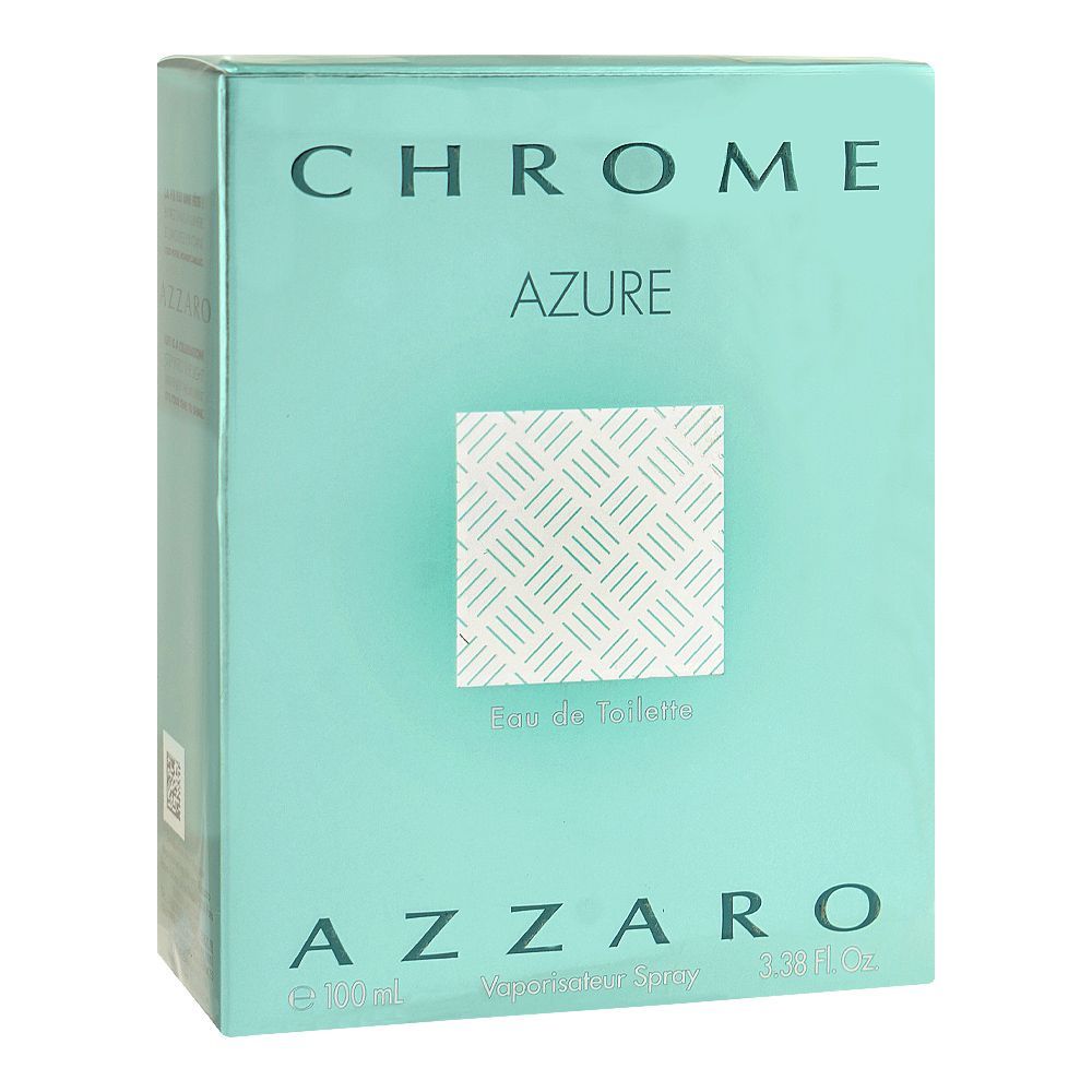 Azzaro Chrome Azure, Eau De Toilette, 100ml | France | Fragrance for Men