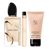 Giorgio Armani SI Set, Eau De Parfum, 50ml + Eau De Parfum 10ml + Body Lotion 50ml | France | Fragrance For Women