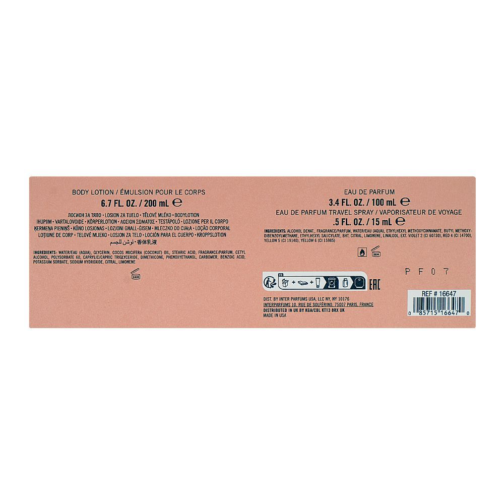 Abercrombie & Fitch Authentic Women Set, Eau De Parfum 100ml + Eau De Parfum 15ml + Body Lotion 200ml | United States | For Women