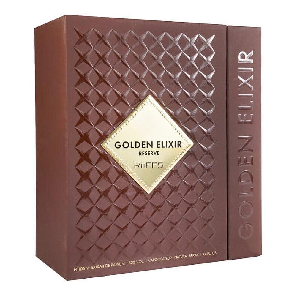 Riiffs Golden Elixer Reserve, Eau De Parfum, 100ml | United Arab Emirates | Fragrance For Women