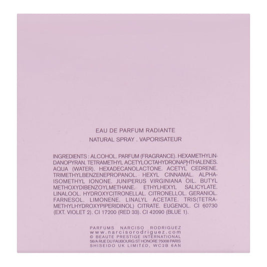 Narciso Rodriguez Radiant, Eau De Parfum, 90ml | France | Fragrance For Women