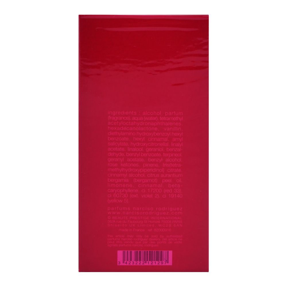 Narciso Rodriguez For Her Intense, Eau De Parfum, 100ml | France | Fragrance For Women