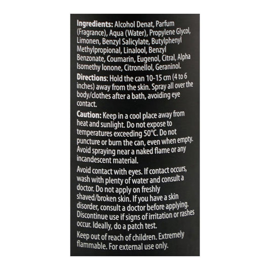 Franscent Supremacy Gas Free Body Spray, 120ml | Nationwide | Body Spray For Men