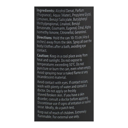Franscent Hype Gas Free Body Spray, 120ml | Nationwide | Body Spray For Men