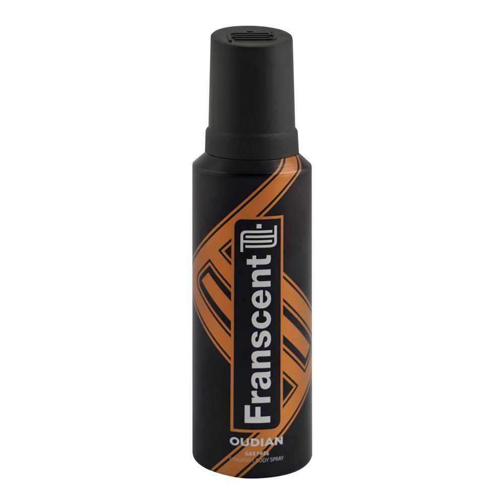 Franscent Oudian Gas Free Body Spray, 120ml | Nationwide | Body Spray For Men & Women