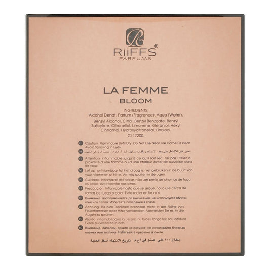 Riiffs La Femme Bloom, Eau De Parfum, 100ml | United Arab Emirates | Fragrance For Women