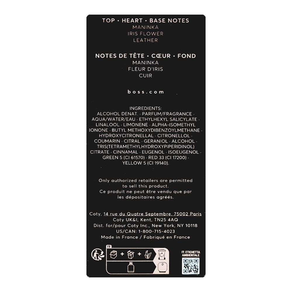 Hugo Boss The Scent For Her Refillable, Eau De Parfum, 100ml | France | Fragrance For Women