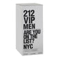 Carolina Herrera 212 Vip Men Are You On The List? NYC, Eau De Toilette, 100ml | Spain | Fragrance For Men