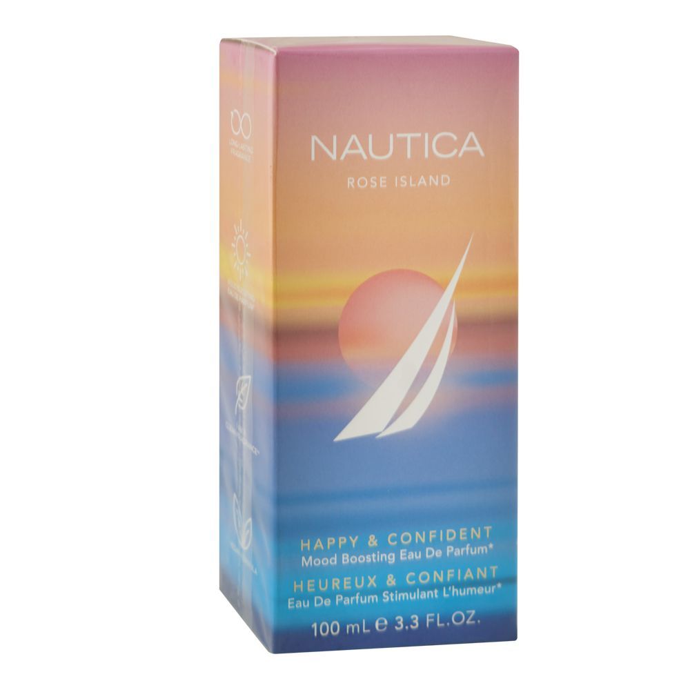 Nautica Rose Island Happy & Confident Mood Boosting, Eau De Parfum, 100ml | Spain | Fragrance For Women