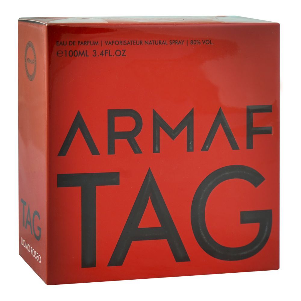 Armaf Tag Uomo Rosso, Eau De Parfum, 100ml | United Arab Emirates | Fragrance For Men