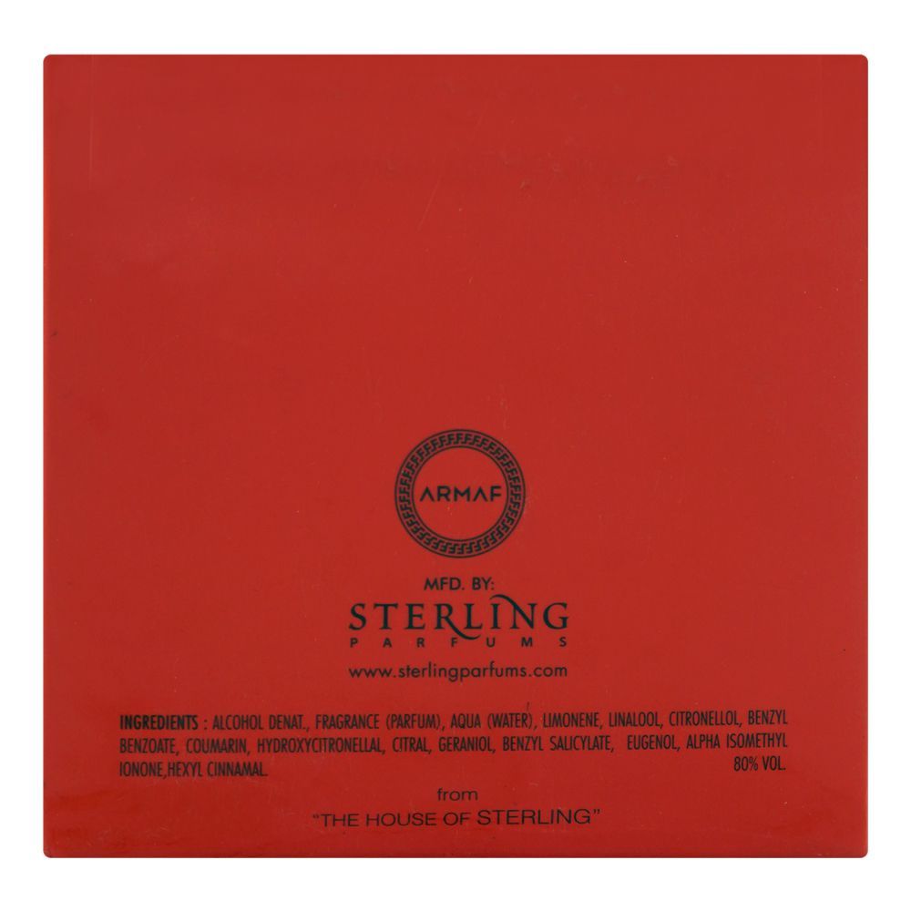 Armaf Tag Uomo Rosso, Eau De Parfum, 100ml | United Arab Emirates | Fragrance For Men