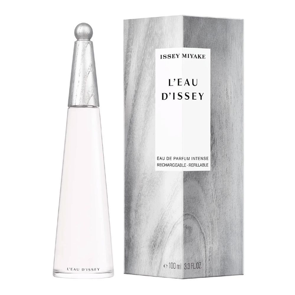 Issey Miyake L'Eau D'Issey Rechargeable Refillable Intense, Eau De Parfum, 100ml | France | Fragrances For Women