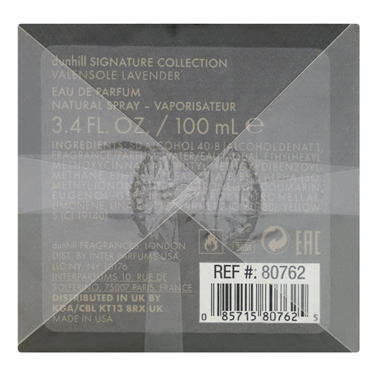 Dunhill Signature Collection Valensole Lavender, Eau De Parfum, 100ml | United Kingdom | Fragrance For Men & Women