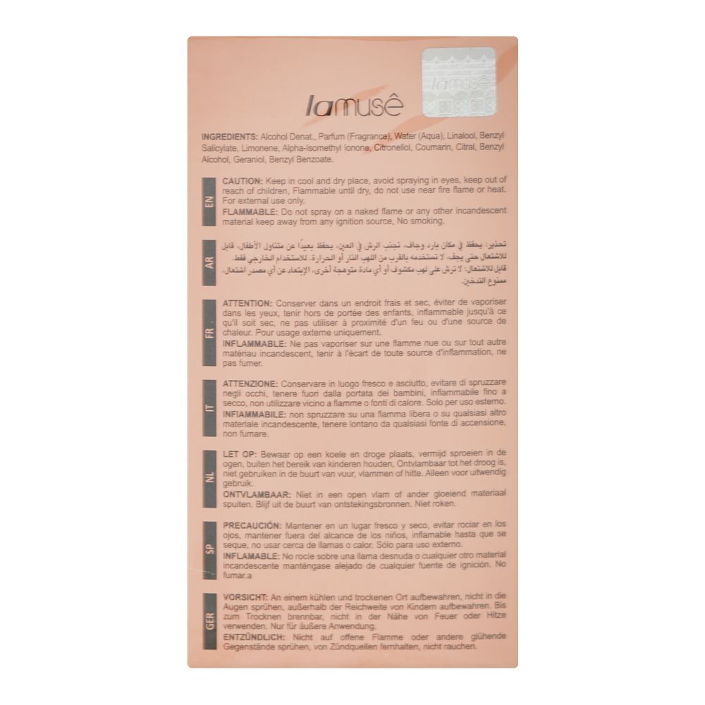 Lamuse Pink Touch, Eau De Parfum, 100ml |  Fragrance For Women