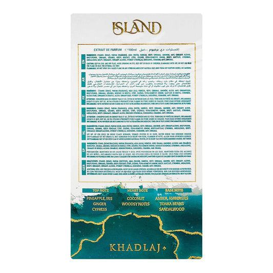 Khadlaj Island, Eau De Parfum, 100ml | United Arab Emirates | Fragrance For Men & Women
